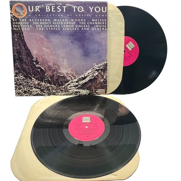 Our Best to You 2 LP Set 1980 Christian Gospel Gems 1980 Gospel Truth 44001 - Picture 1 of 7